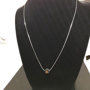 Crystal Cube Necklace‎